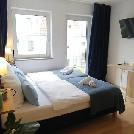 شقة Modern Living Goeggingen, 4 Min Zur Messe, Tram 50m